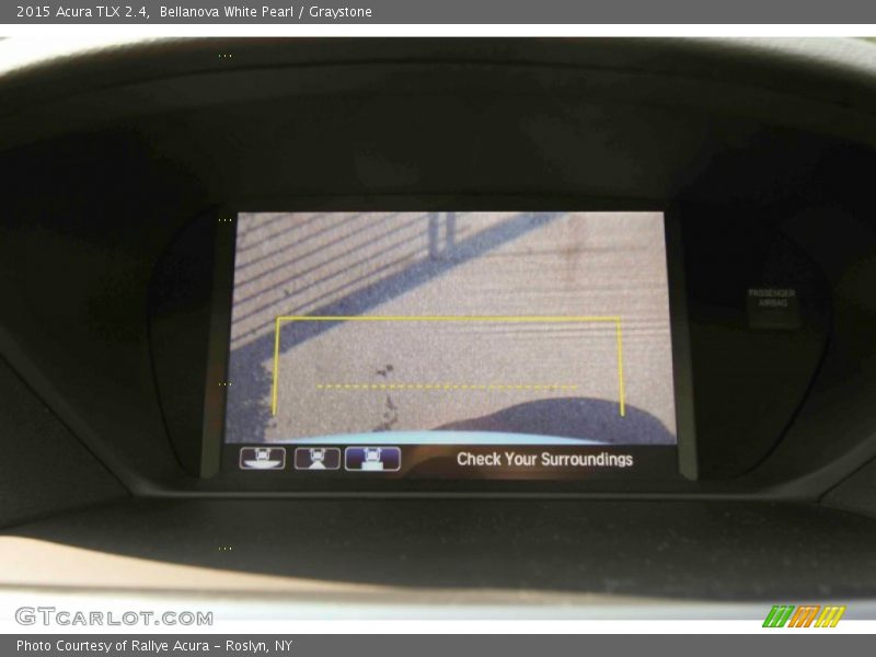 Bellanova White Pearl / Graystone 2015 Acura TLX 2.4