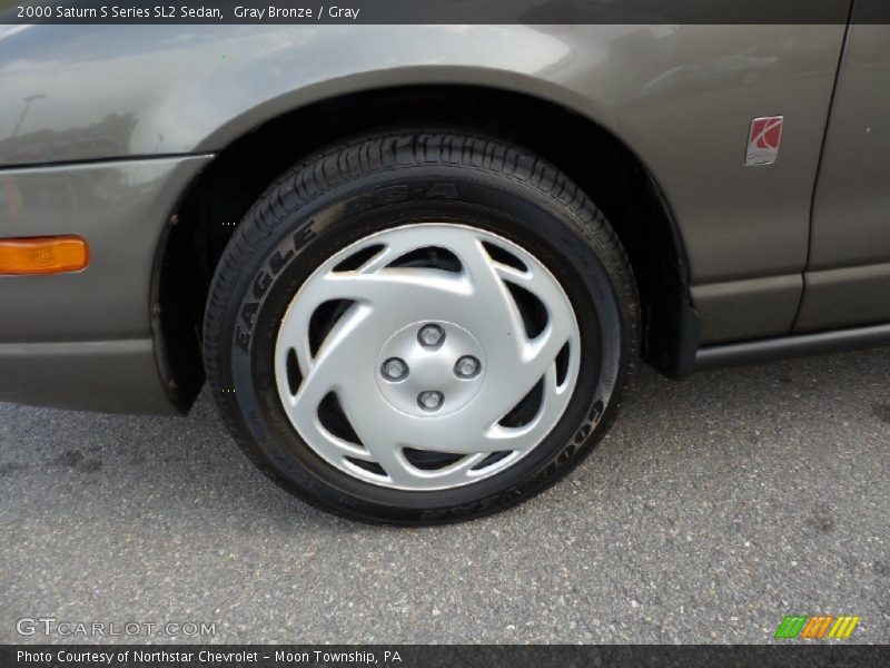 Gray Bronze / Gray 2000 Saturn S Series SL2 Sedan