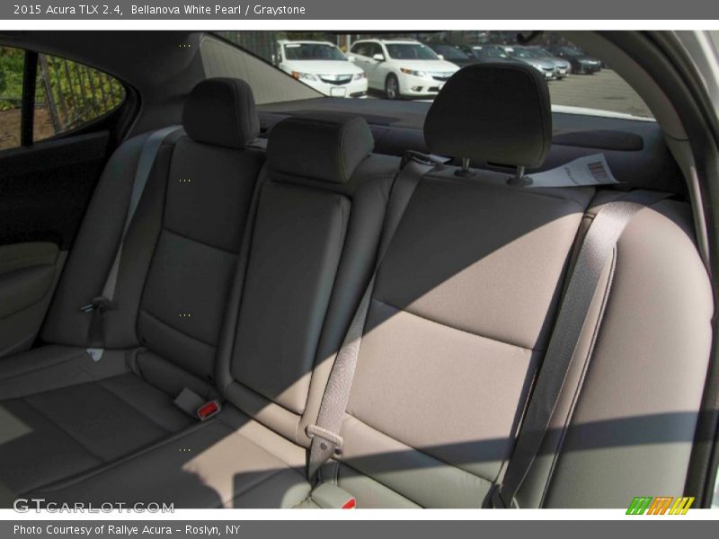 Bellanova White Pearl / Graystone 2015 Acura TLX 2.4