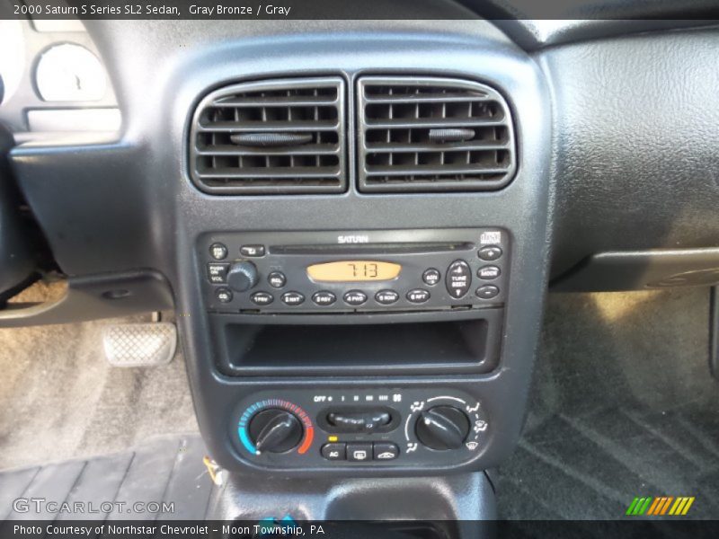 Gray Bronze / Gray 2000 Saturn S Series SL2 Sedan