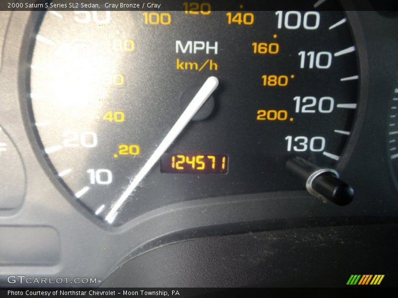 Gray Bronze / Gray 2000 Saturn S Series SL2 Sedan