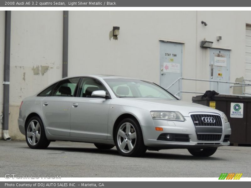 Front 3/4 View of 2008 A6 3.2 quattro Sedan
