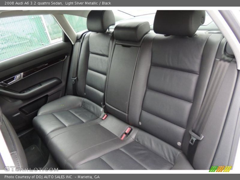 Light Silver Metallic / Black 2008 Audi A6 3.2 quattro Sedan