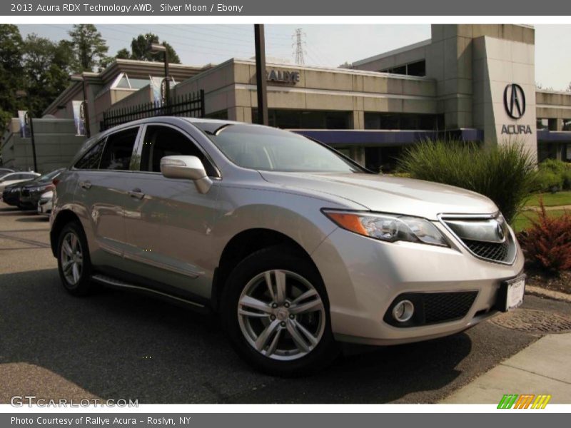 Silver Moon / Ebony 2013 Acura RDX Technology AWD
