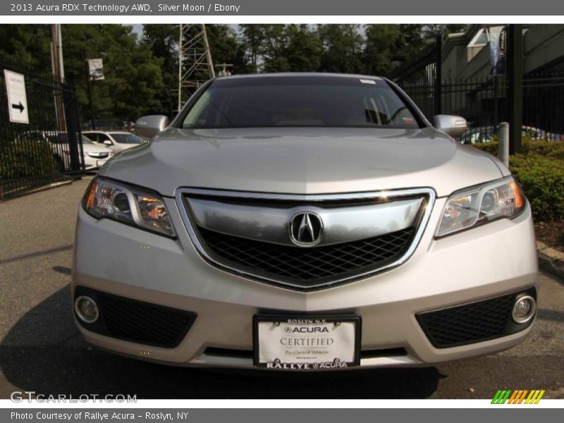 Silver Moon / Ebony 2013 Acura RDX Technology AWD