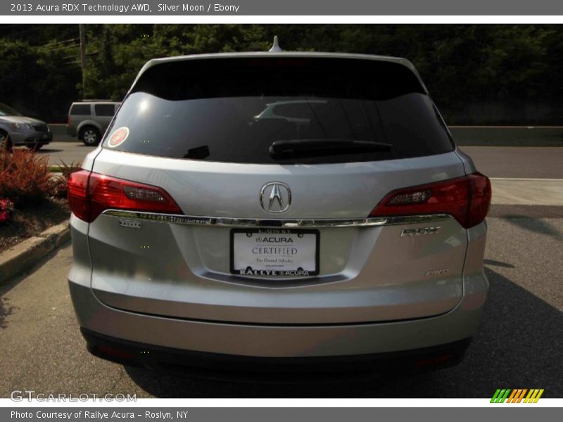 Silver Moon / Ebony 2013 Acura RDX Technology AWD