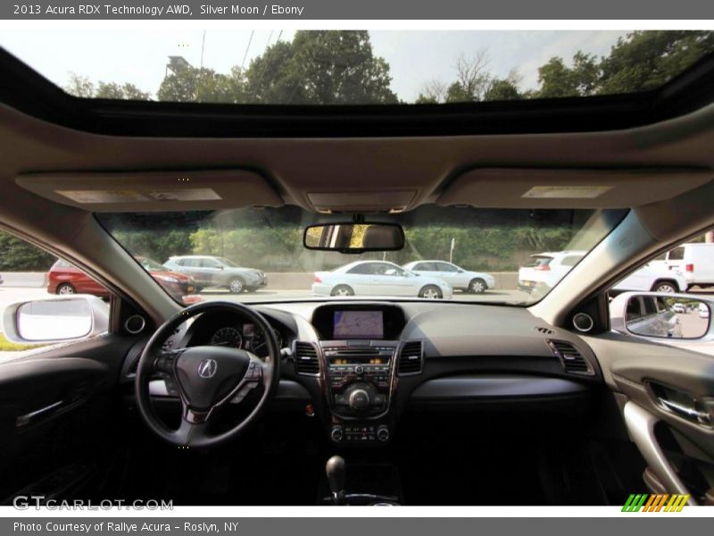Silver Moon / Ebony 2013 Acura RDX Technology AWD