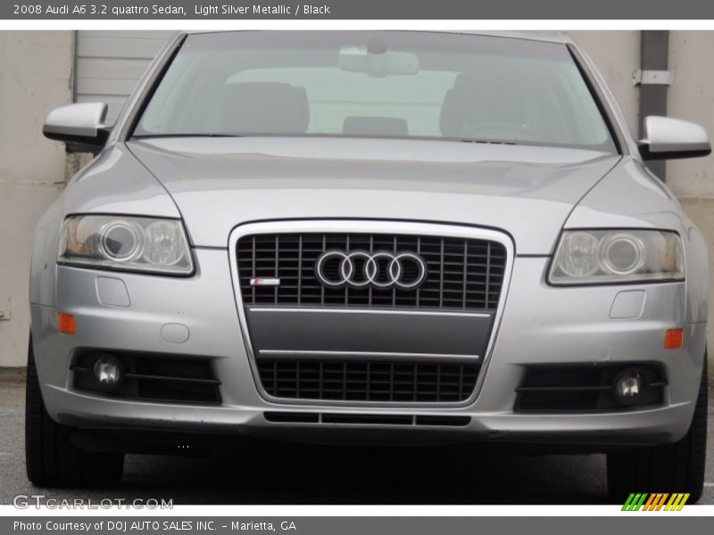 Light Silver Metallic / Black 2008 Audi A6 3.2 quattro Sedan