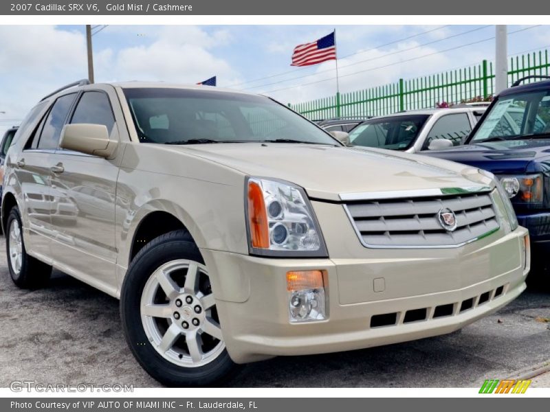 Gold Mist / Cashmere 2007 Cadillac SRX V6