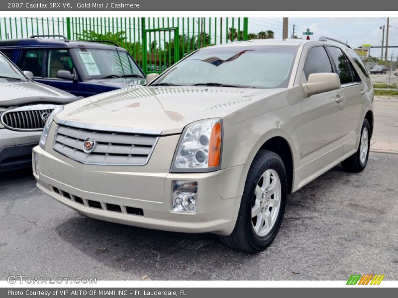 Gold Mist / Cashmere 2007 Cadillac SRX V6
