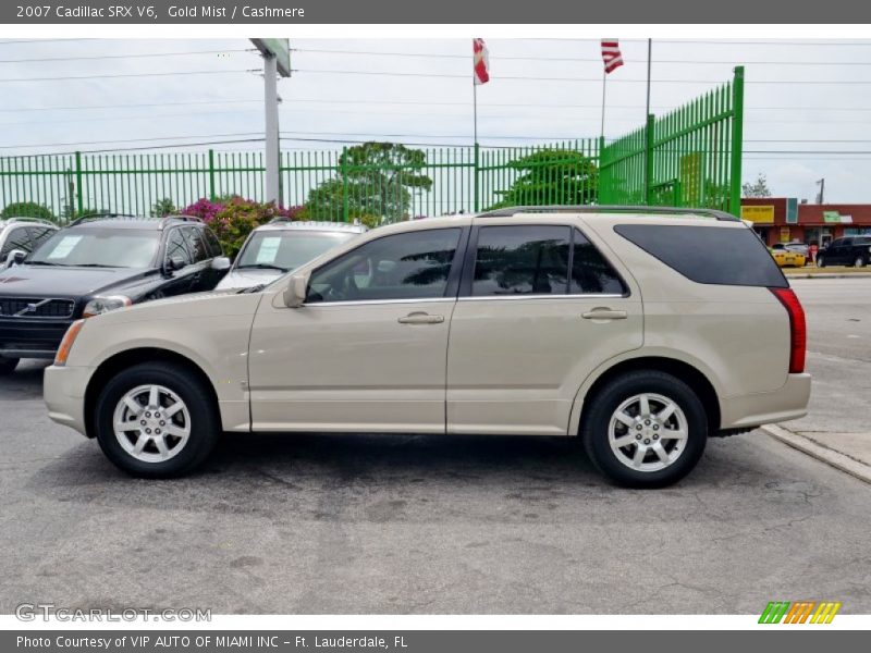 Gold Mist / Cashmere 2007 Cadillac SRX V6