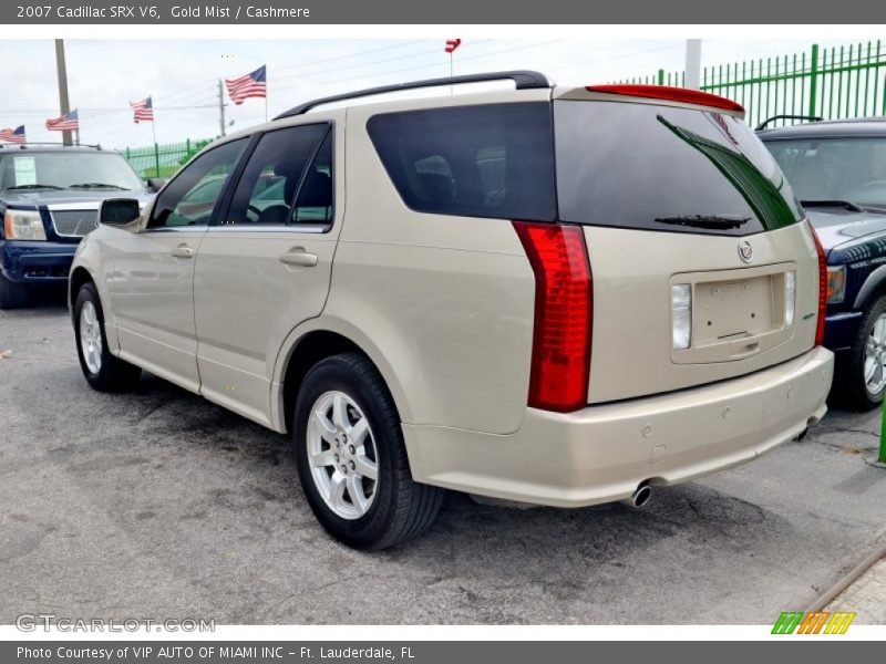 Gold Mist / Cashmere 2007 Cadillac SRX V6