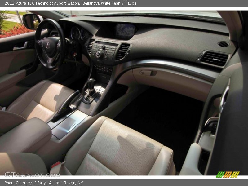 Bellanova White Pearl / Taupe 2012 Acura TSX Technology Sport Wagon