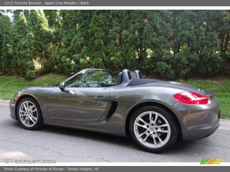 Agate Grey Metallic / Black 2013 Porsche Boxster