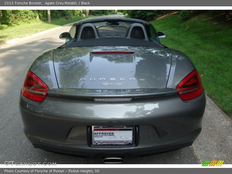 Agate Grey Metallic / Black 2013 Porsche Boxster