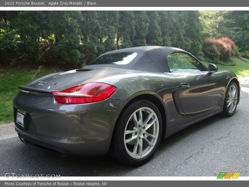 Agate Grey Metallic / Black 2013 Porsche Boxster