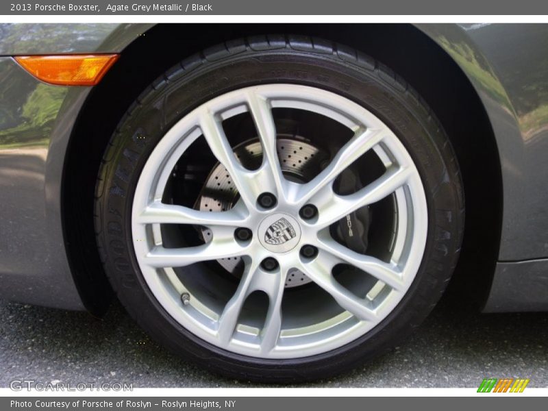 Agate Grey Metallic / Black 2013 Porsche Boxster