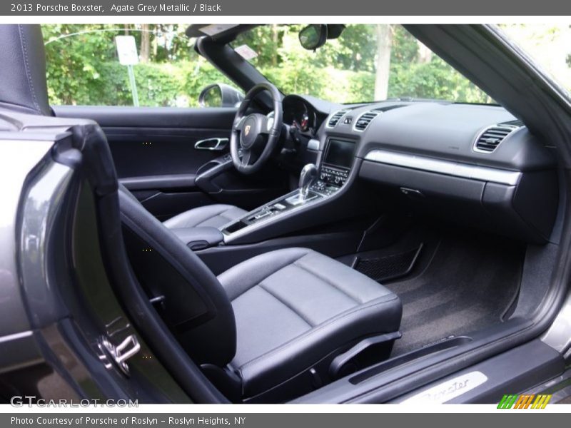Agate Grey Metallic / Black 2013 Porsche Boxster