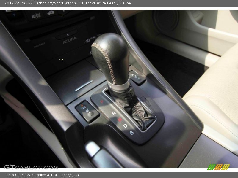 Bellanova White Pearl / Taupe 2012 Acura TSX Technology Sport Wagon