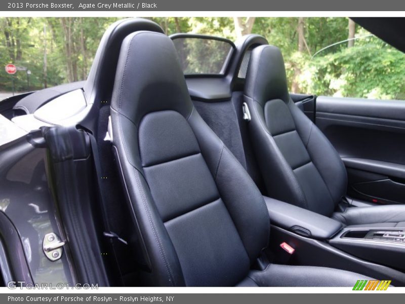 Agate Grey Metallic / Black 2013 Porsche Boxster