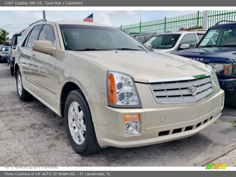 Gold Mist / Cashmere 2007 Cadillac SRX V6