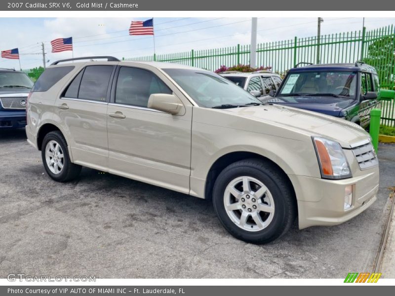 Gold Mist / Cashmere 2007 Cadillac SRX V6