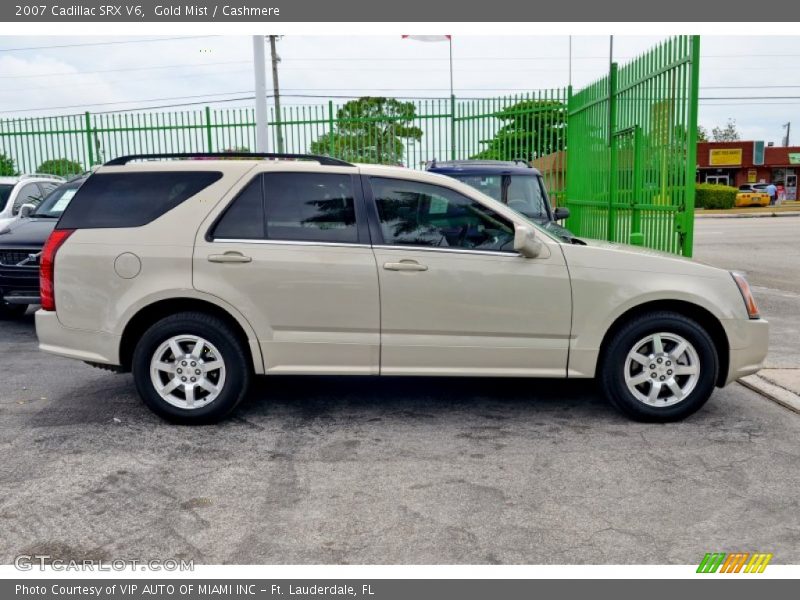 Gold Mist / Cashmere 2007 Cadillac SRX V6