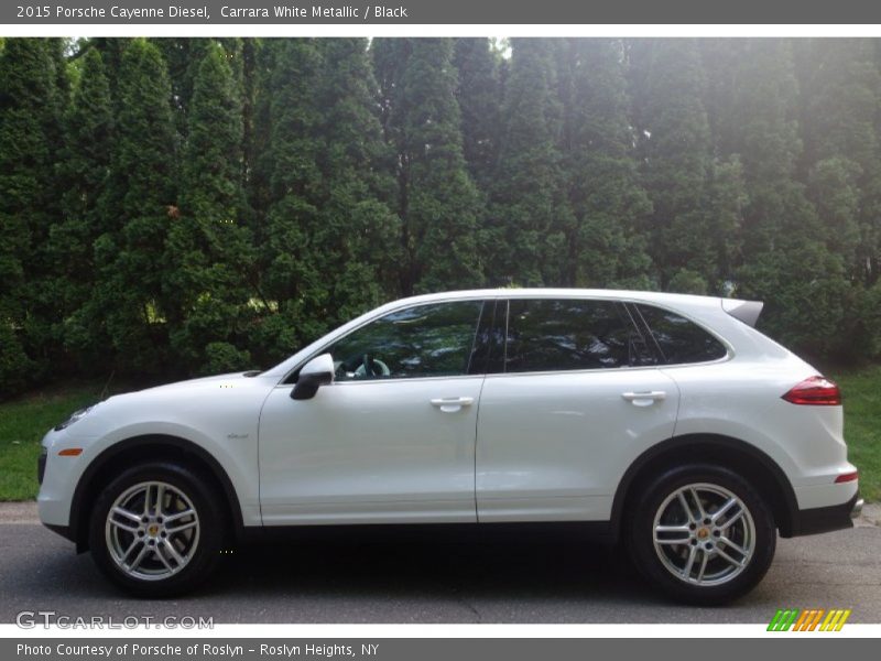 2015 Cayenne Diesel Carrara White Metallic