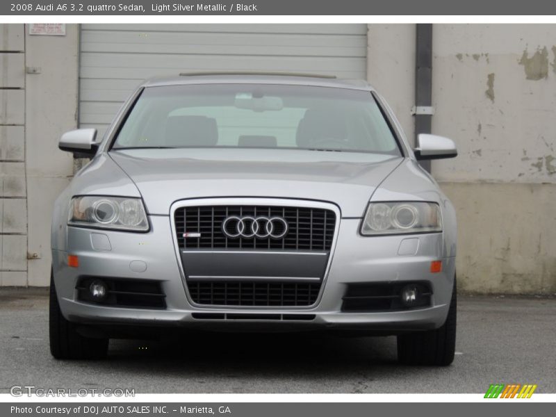Light Silver Metallic / Black 2008 Audi A6 3.2 quattro Sedan