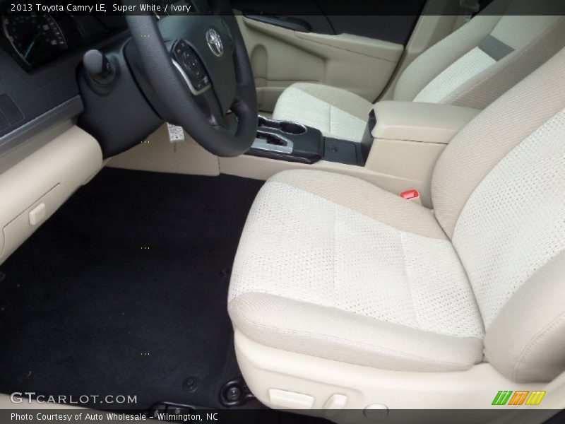Super White / Ivory 2013 Toyota Camry LE