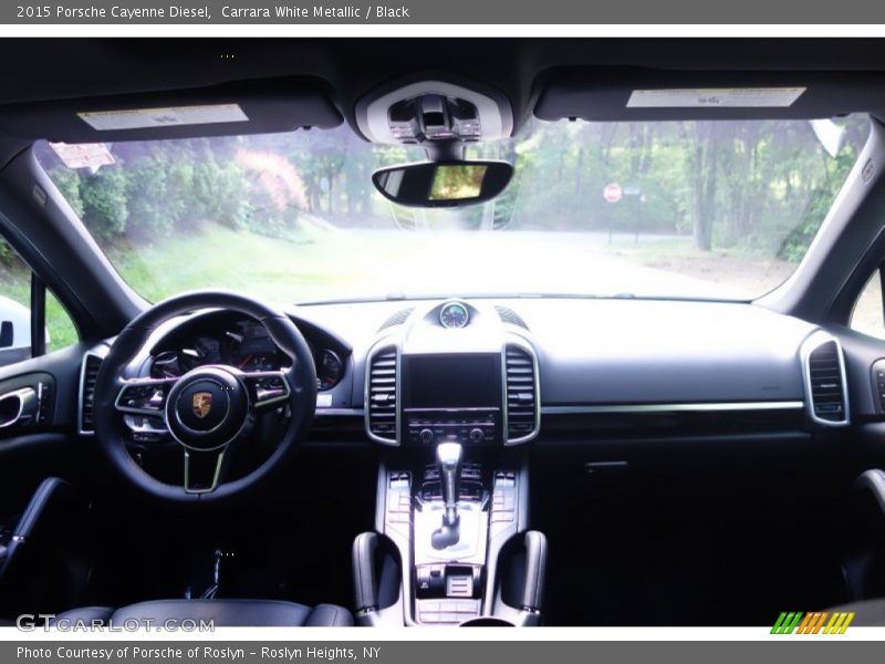 Carrara White Metallic / Black 2015 Porsche Cayenne Diesel