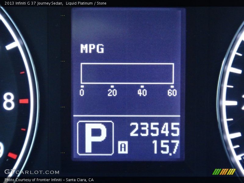 Liquid Platinum / Stone 2013 Infiniti G 37 Journey Sedan