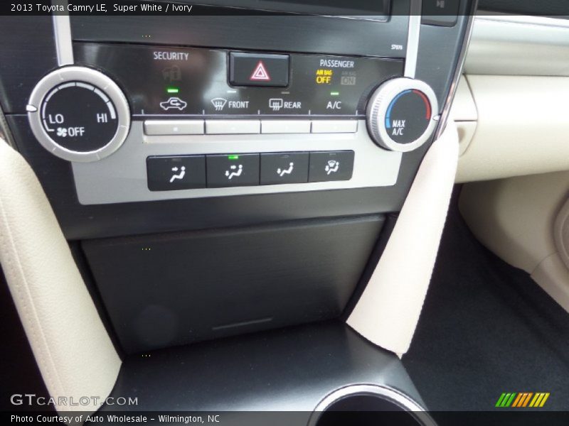 Super White / Ivory 2013 Toyota Camry LE