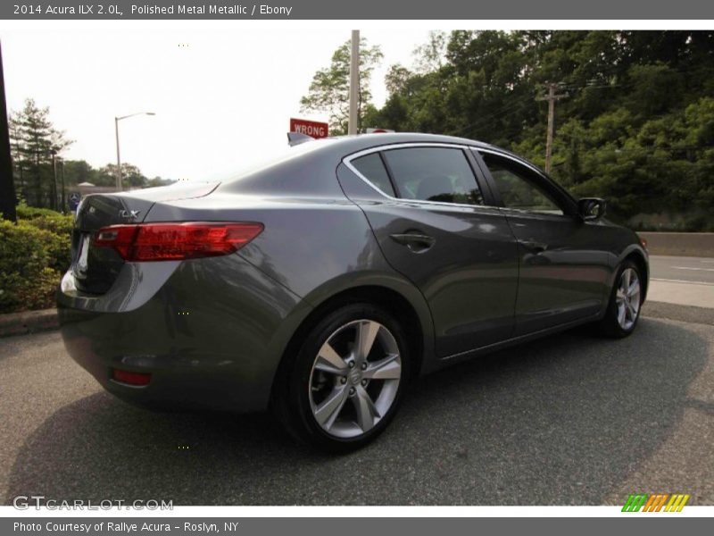 Polished Metal Metallic / Ebony 2014 Acura ILX 2.0L