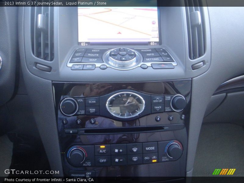 Liquid Platinum / Stone 2013 Infiniti G 37 Journey Sedan