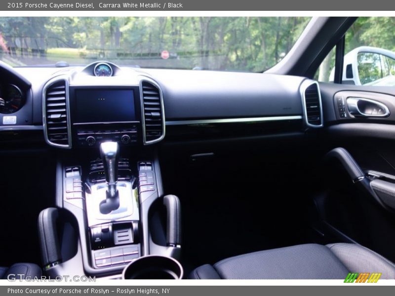 Carrara White Metallic / Black 2015 Porsche Cayenne Diesel