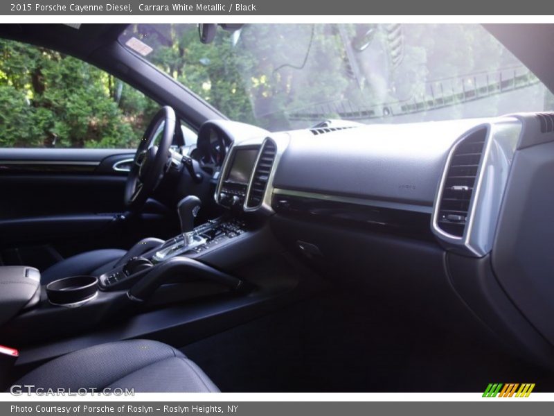 Carrara White Metallic / Black 2015 Porsche Cayenne Diesel
