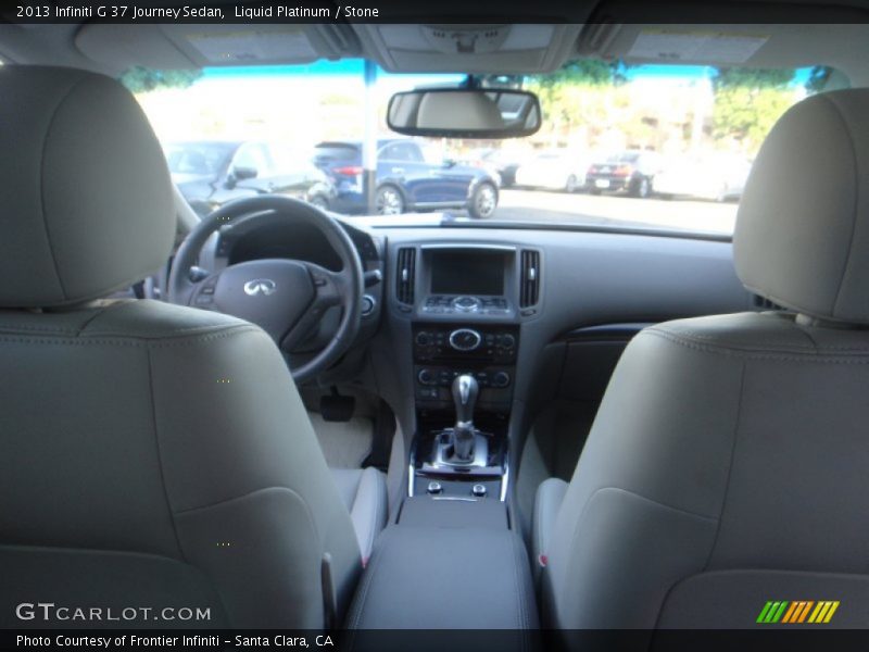Liquid Platinum / Stone 2013 Infiniti G 37 Journey Sedan