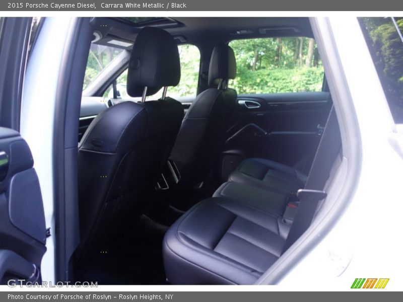 Carrara White Metallic / Black 2015 Porsche Cayenne Diesel