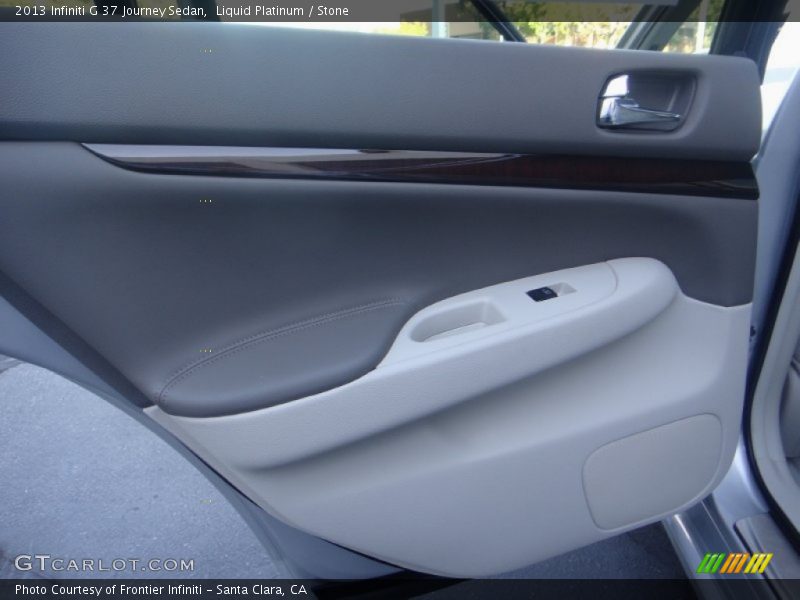 Liquid Platinum / Stone 2013 Infiniti G 37 Journey Sedan