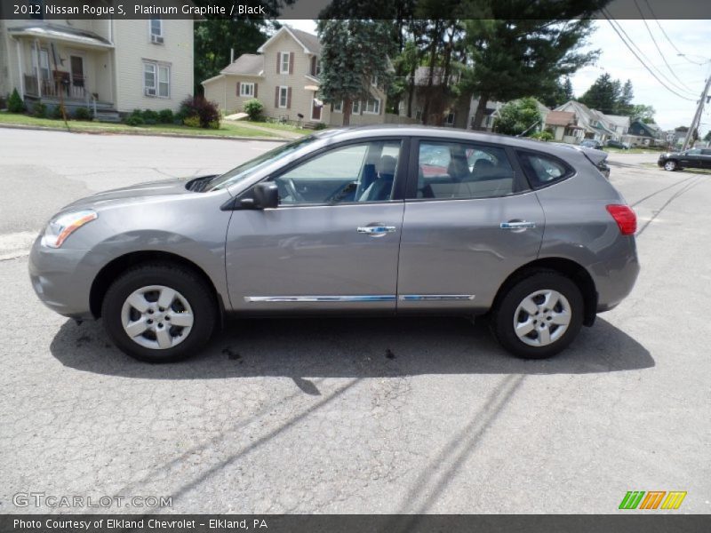 Platinum Graphite / Black 2012 Nissan Rogue S