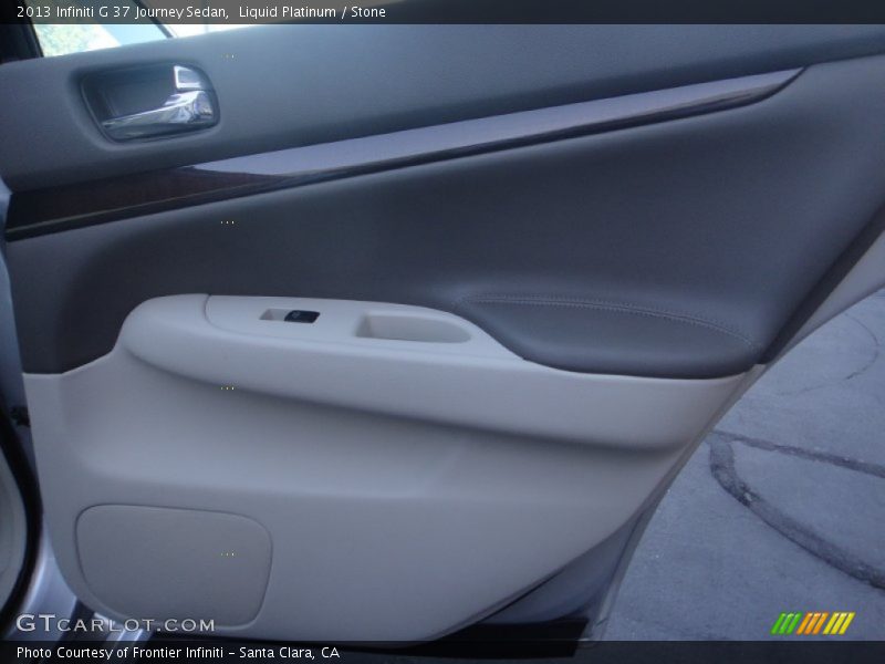 Liquid Platinum / Stone 2013 Infiniti G 37 Journey Sedan