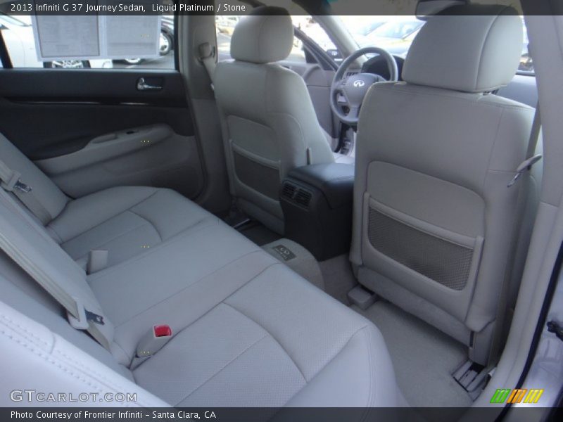 Liquid Platinum / Stone 2013 Infiniti G 37 Journey Sedan