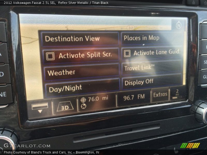 Reflex Silver Metallic / Titan Black 2012 Volkswagen Passat 2.5L SEL