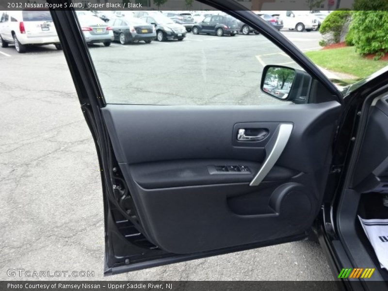 Super Black / Black 2012 Nissan Rogue S AWD