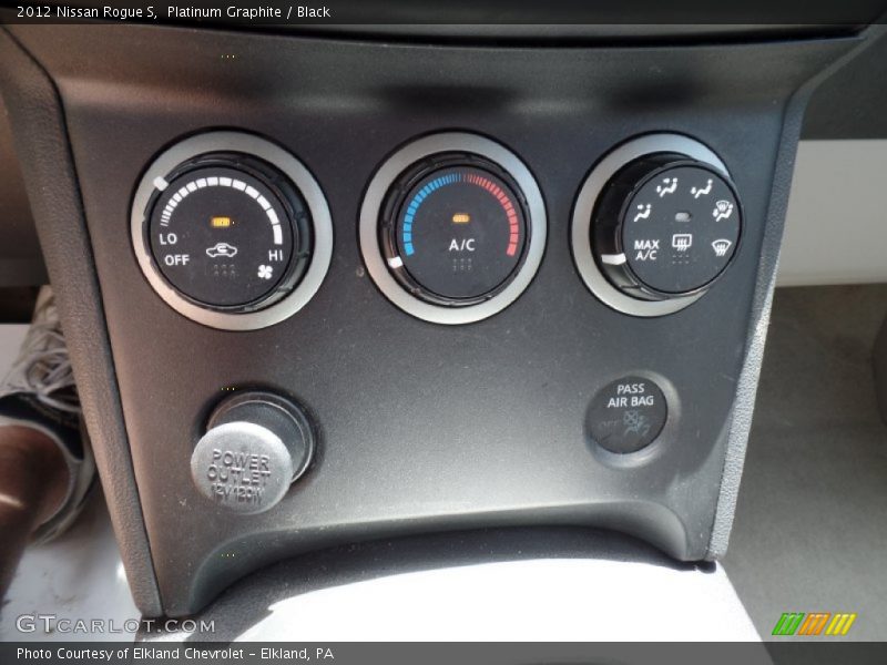 Platinum Graphite / Black 2012 Nissan Rogue S