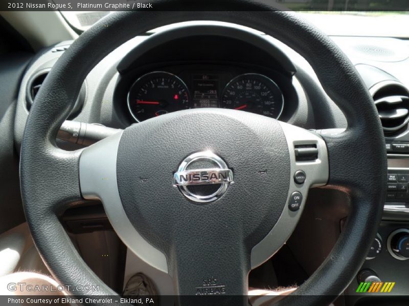 Platinum Graphite / Black 2012 Nissan Rogue S