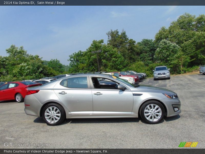 Satin Metal / Beige 2014 Kia Optima EX