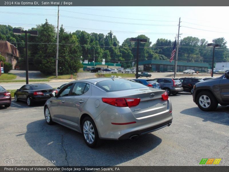 Satin Metal / Beige 2014 Kia Optima EX