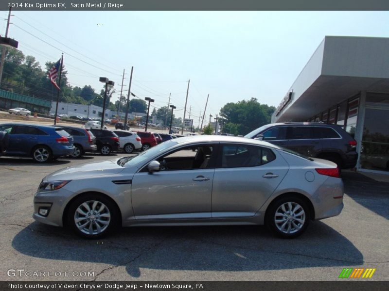 Satin Metal / Beige 2014 Kia Optima EX